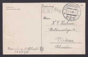 Postcard CZECHIA, Prague, Calvary, Charles Bridge