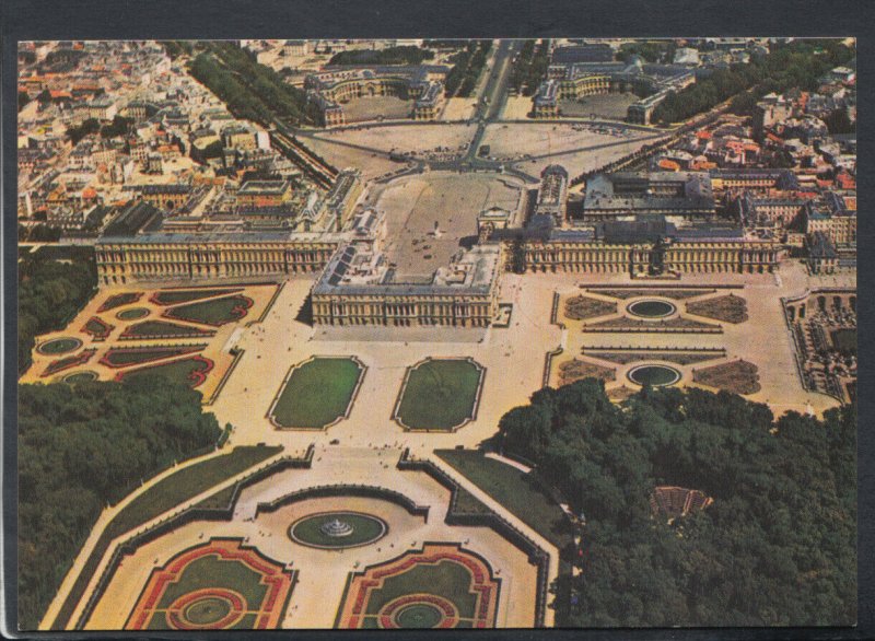 France Postcard - Aerial View of Versailles, The Castle and The Park  RR6743