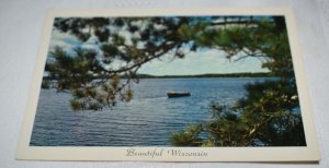 Beautiful Wisconsin Lake Postcard Gallagher's Studio of Photography
