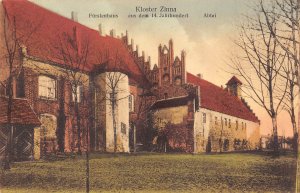 JUTTERBOG GERMANY~KLOSTER ZINNA ~ABTEI-FURSTENHAUS~1934 TINTED PHOTO POSTCARD