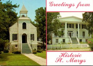 Georgia St Marys Greetings Orange Hall and Presbyterian Church