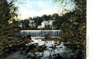 Bond Brook - Augusta, Maine ME Postcard