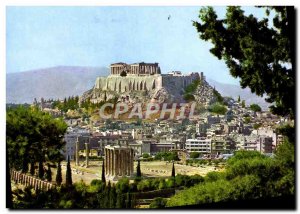 Postcard Modern Athens The Temple of Jupiter