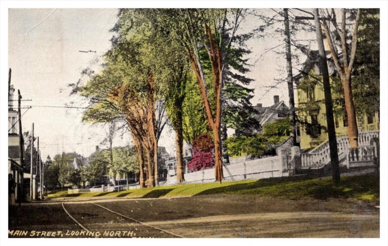 Connecticut Plainfield /  Central Village  Main Street  looking North