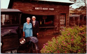 1950s The Old Berry Stand Knott's Berry Farm Ghost Town CA Postcard