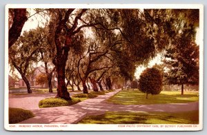 Detroit Pub Co~Pasadena CA~Marengo Avenue~Printed In Switzerland~Vintage PC