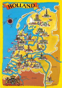 BC60052 Maps Cartes geographiques Holland