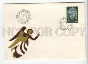 445950 Liechtenstein 1971 year FDC Christmas