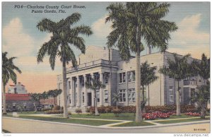 Charlotte County Court House, Punta Gorda, Florida, 30-40s