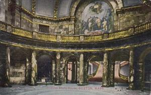 Massachusetts Boston Interior State House 1912