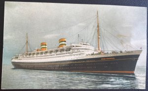 Mint Color Picture Postcard SS Nieuw Amsterdam Holland America Line