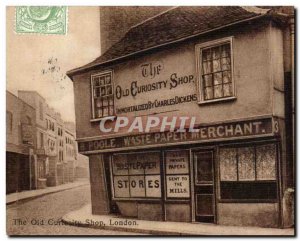 Great Britain Great Britain London Old Postcard The old curiosity shop