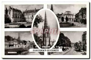 Fontenay le Comte Old Postcard