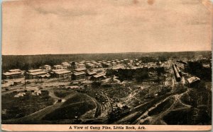 Vtg Postcard 1900s A View Of Camp Pike Little Rock Arkansas AR UNP M13