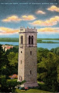 Wisconsin Madison The Carillon University Of Wisconsin 1946