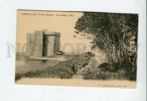 3155389 France CANNES Island Ile St. Honorat Chateau Vintage PC