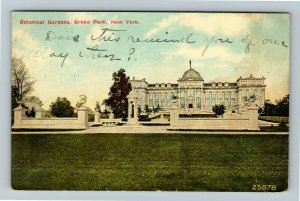 Bronx Park NY-New York, Botanical Gardens Vintage c1910 Postcard
