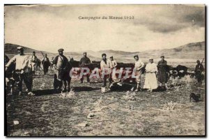 Old Postcard Campaign Morocco 1925 Militaria