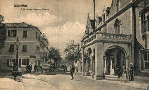 Gibraltar The Government House Vintage Postcard 08.52