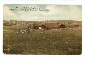 OH - Dayton. Country Club for Employees,Nat'l Cash Register Co (crease) 1913