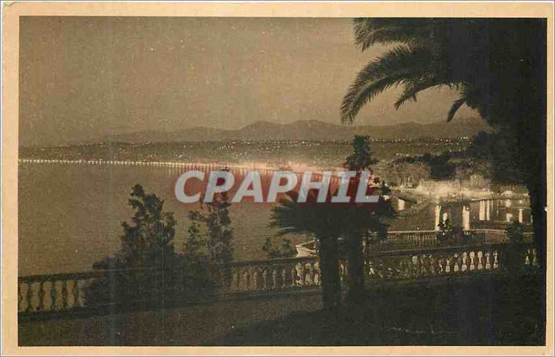 Old Postcard Nice Feerie Nocturne