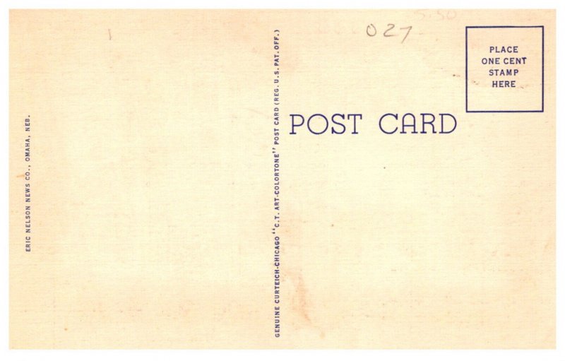 Large Letter OMAHA NEBRASKA