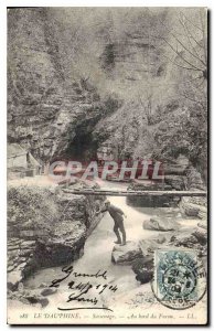 Old Postcard The Dauphine Sassenage the edge of the Furon