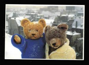 3015857 Winter TEDDY BEAR Toys as Lovers PHOTO Card