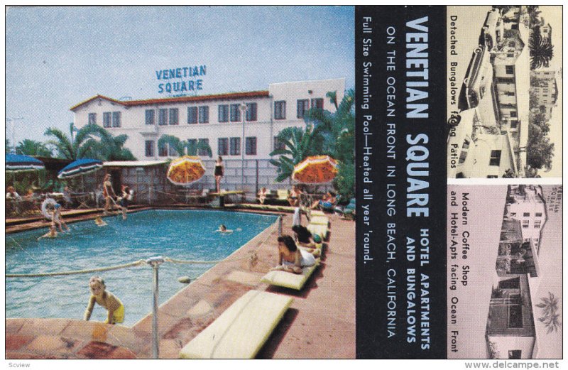 LONG BEACH , California , 50-60s ; Venetian Square