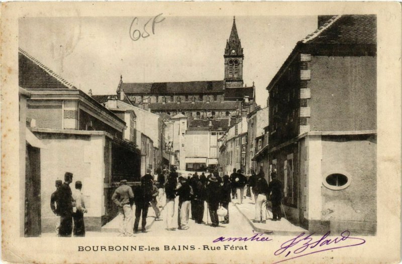 CPA BOURBONNE-les-BAINS Rue Férat (864645)