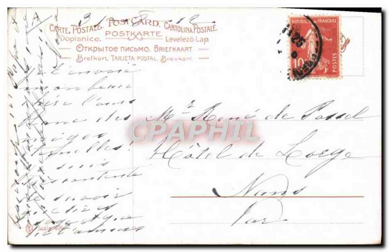 Old Postcard Polar Bear
