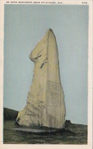 Alabama Soto Monument Near Sylacauga