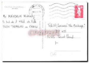 Modern Postcard Souvenir d'Antibes