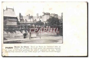 Paris - 5 - Cluny Museum - Old Postcard