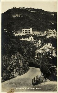 china, HONG KONG, Hillside View (1920s) Raphael Tuck RPPC Postcard