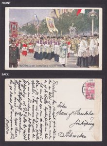 Postcard, Austria Vienna, Eucharisten Congress Wien 1912