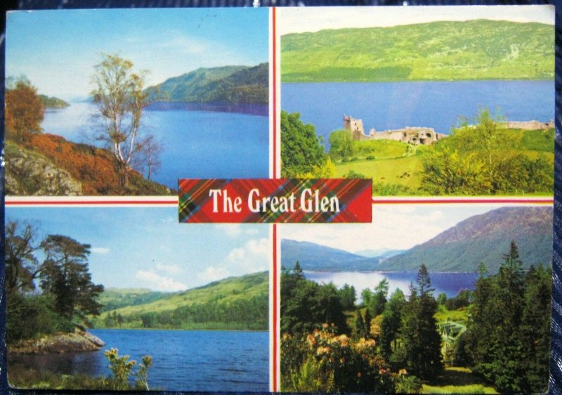 Scotland Great Glen Loch Ness Fort Augustus Urquhart Oich Lochy - posted