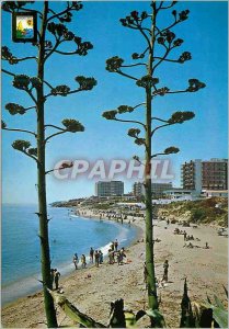 Postcard Modern Torremolinos Benalmadena (Costa del Sol)