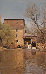 KS, Kansas  OLD OXFORD WATER POWER MILL Sumner County  c1960's Chrome Postcard