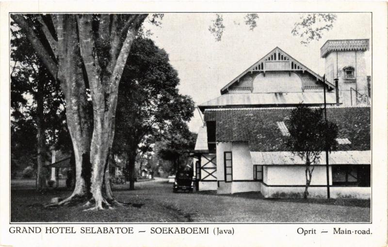 CPA AK INDONESIA DUTCH INDIES - Grand Hotel Selabatoe - Soekaboemi JAVA (a1645)