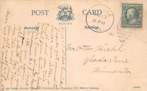 Tulare California K Street Scene Vintage Postcard AA90568