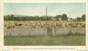 Advertising 1908 Farm Agriculture Postcard Keiffer Griffith Boyd 20-330