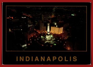 Indiana, Indianapolis - Soldiers & Sailors Monument- [IN-083X]