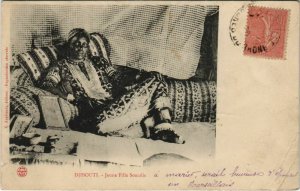 CPA AK Jeune Fille Somalis - Type DJIBOUTI (1084443)