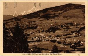 CPA MEGEVE et les AIGUILLEs du Mont-Blanc (336918)