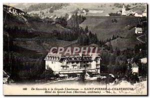 Grenoble - La Grande Chartreuse - Saint Pierre - Old Postcard