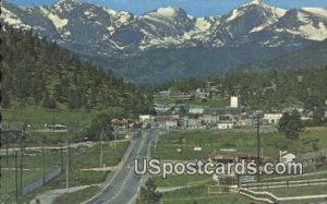 Big Thompson Highway - Estes Park, Colorado CO Postcard