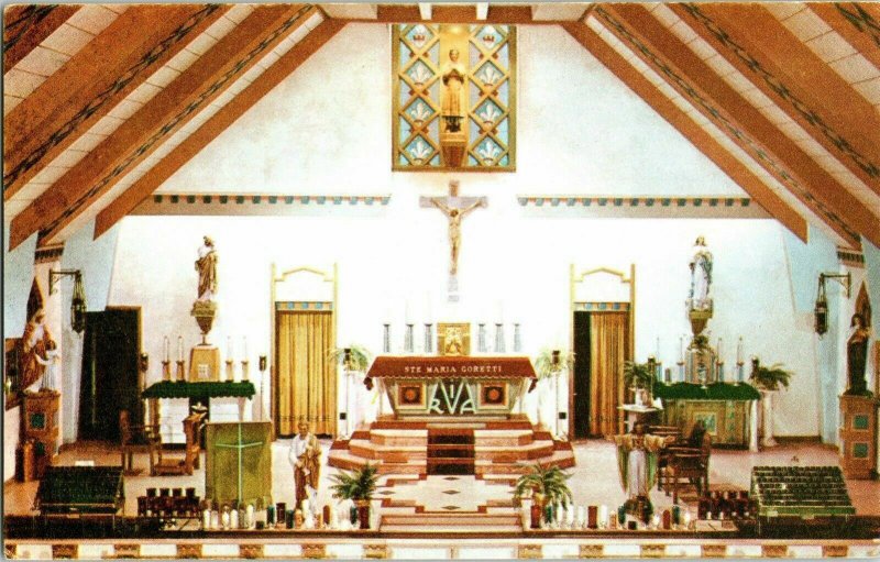 Sanctuaire Maria Goretti Shrine Pointe Trembles Montreal Quebec Canada Postcard