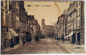 7 VINTAGE POSTCARDS OF REIMS. Printer: OR. UNUSED!!!