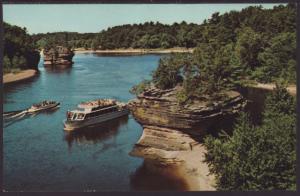 Lower Dells Rocky Islands,Wisconsin Dells,WI Postcard